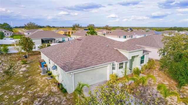 bird's eye view featuring a residential view