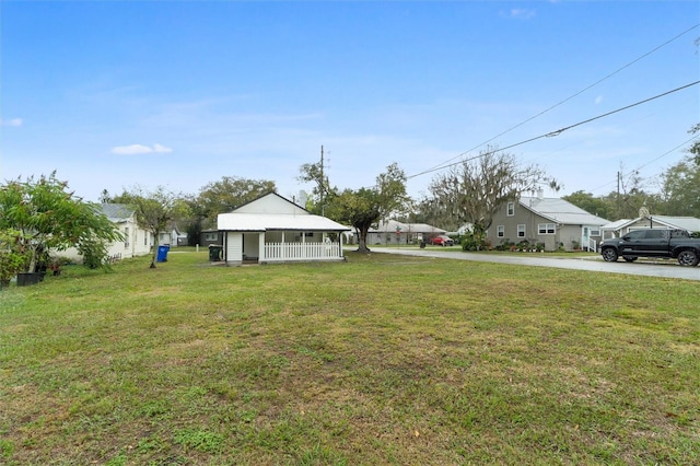 view of yard