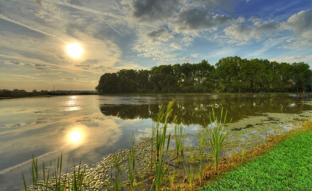 property view of water