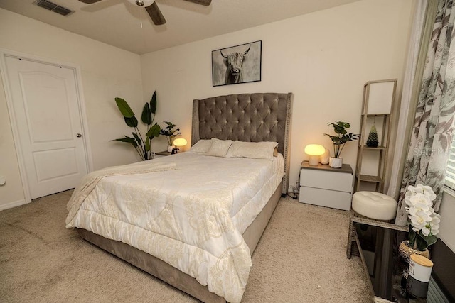 3332 Logan Berry Dr, Mount Dora, FL 32757 - bedroom featuring carpet flooring and ceiling fan