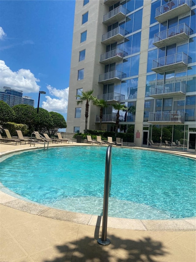 view of community pool