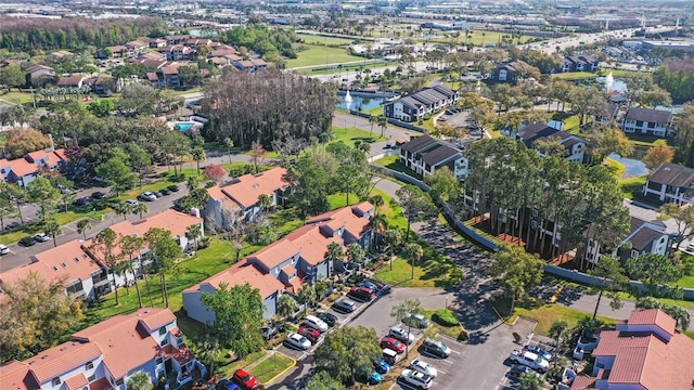 birds eye view of property featuring a residential view