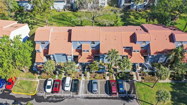 bird's eye view featuring a residential view