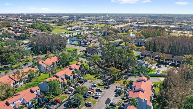 birds eye view of property featuring a residential view