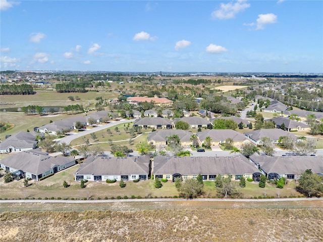 drone / aerial view featuring a residential view