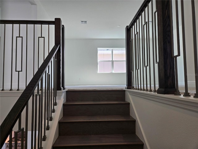 stairs with visible vents