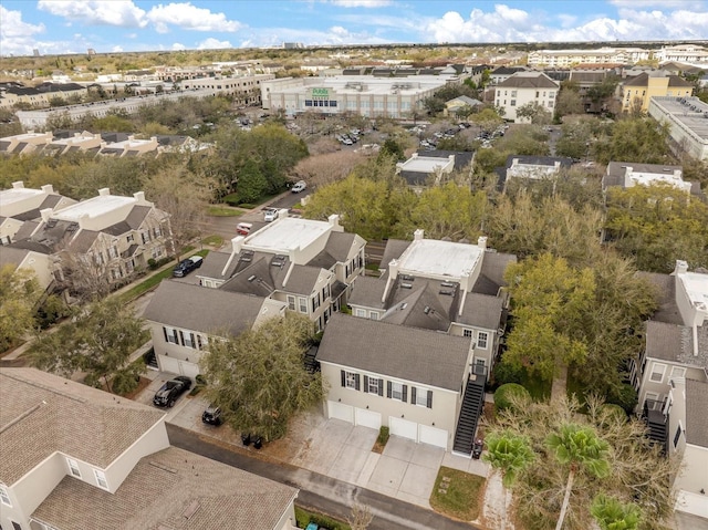 birds eye view of property featuring a residential view