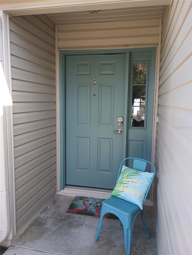 view of property entrance