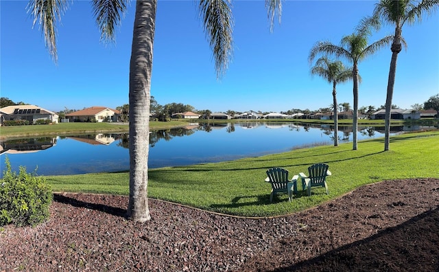 water view with nearby suburban area