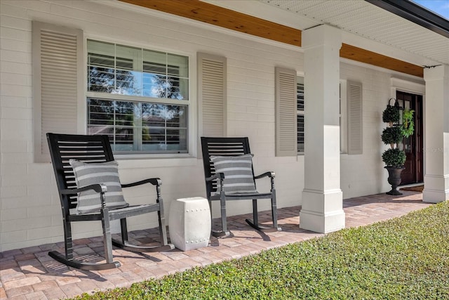 view of patio