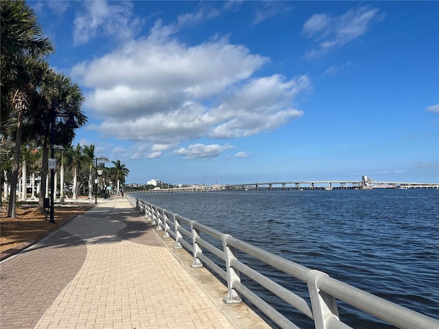 3672 Lake Bayshore Dr Unit K327, Bradenton, FL 34205 - dock area with a water view