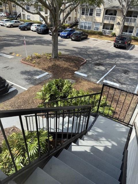 balcony featuring a residential view