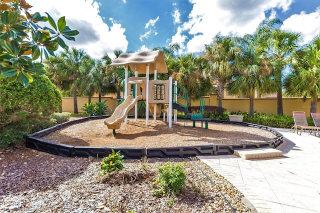 view of communal playground