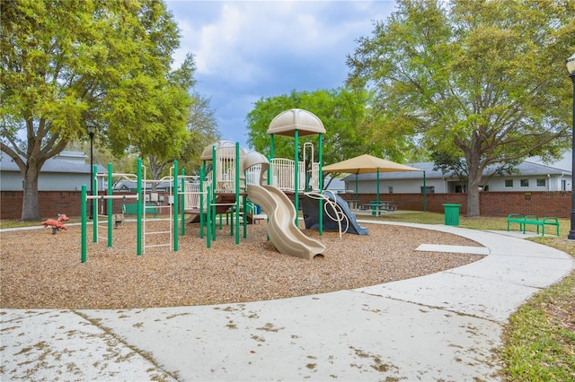 view of community play area