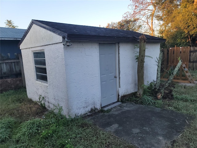 1616 Ferndell Rd, Orlando, FL 32808 - view of outbuilding featuring an outbuilding and fence