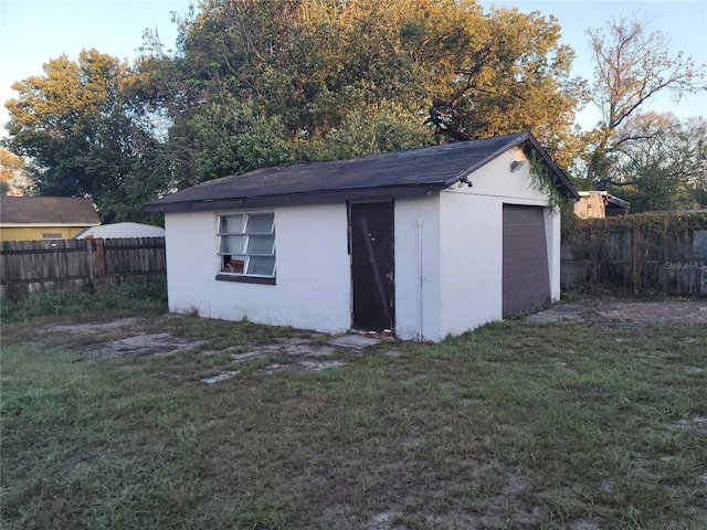 1616 Ferndell Rd, Orlando, FL 32808 - view of outbuilding featuring an outdoor structure and fence