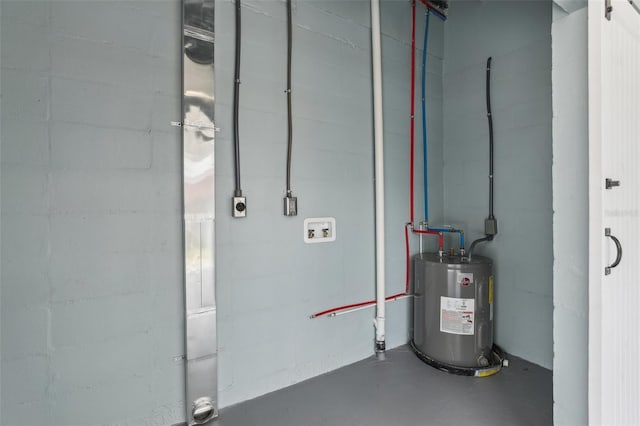 utilities with electric water heater