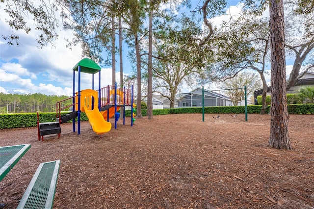 view of community playground