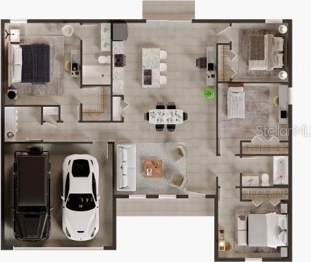 view of layout