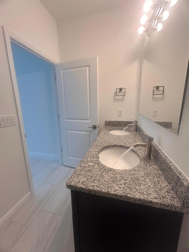 9451 N Emellia Ave, Citrus Springs, FL 34433 - bathroom with double vanity