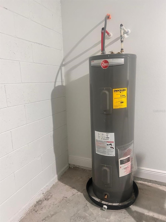 9451 N Emellia Ave, Citrus Springs, FL 34433 - utilities with electric water heater