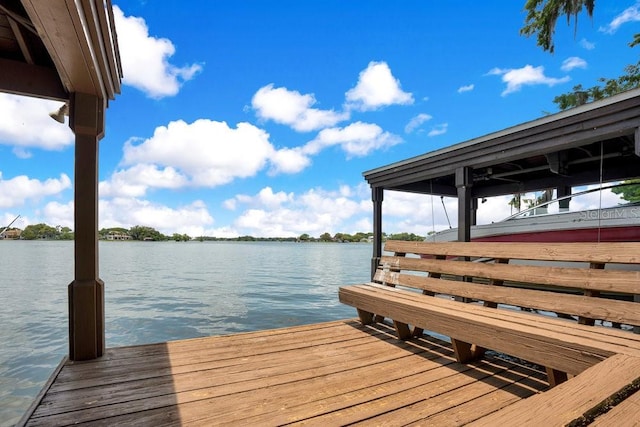 1400 Alabama Dr, Winter Park, FL 32789 - dock area with a water view
