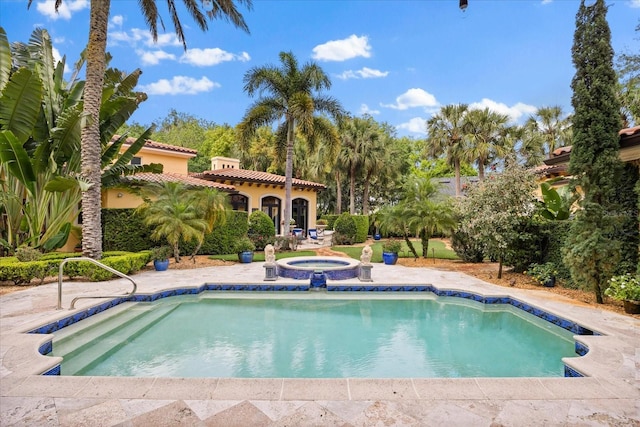 1400 Alabama Dr, Winter Park, FL 32789 - pool featuring an in ground hot tub