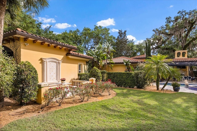 1400 Alabama Dr, Winter Park, FL 32789 - view of yard featuring an outdoor pool