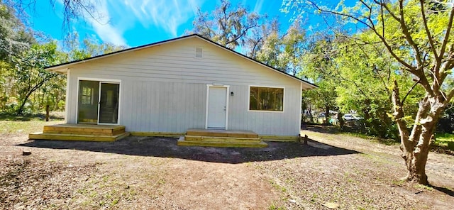 view of rear view of house