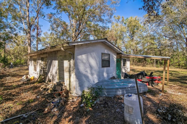 view of side of home