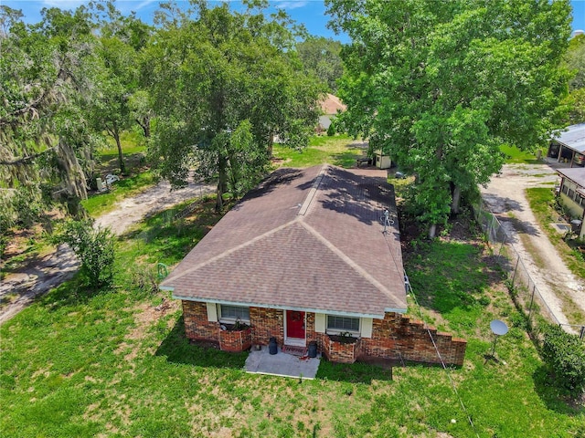 651 W Lake Brantley Rd, Altamonte Springs, FL 32714 - aerial view of property and surrounding area with a tree filled landscape