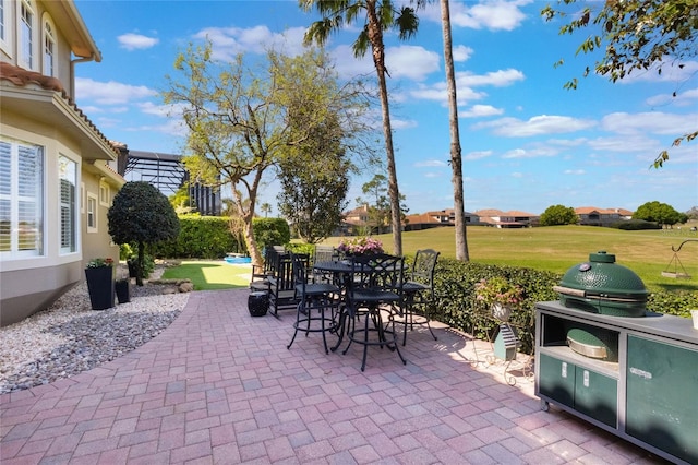 view of patio