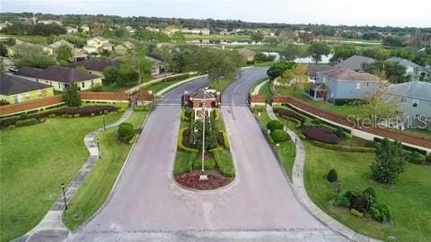 drone / aerial view featuring a residential view