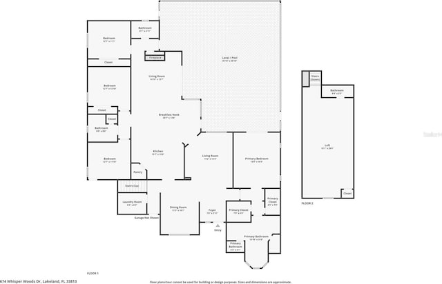 674 Whisper Woods Dr, Lakeland, FL 33813 - view of layout