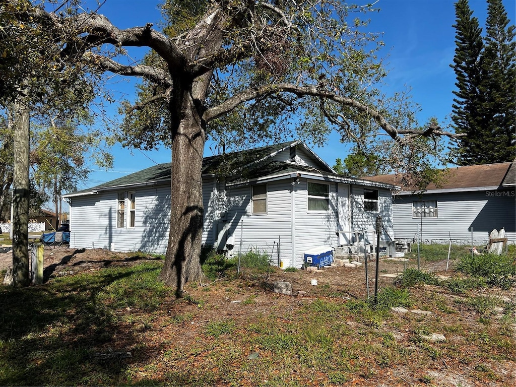 view of side of home