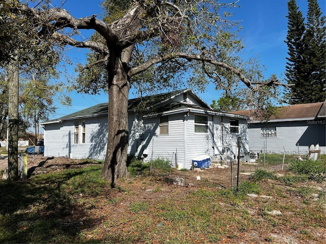 view of side of home