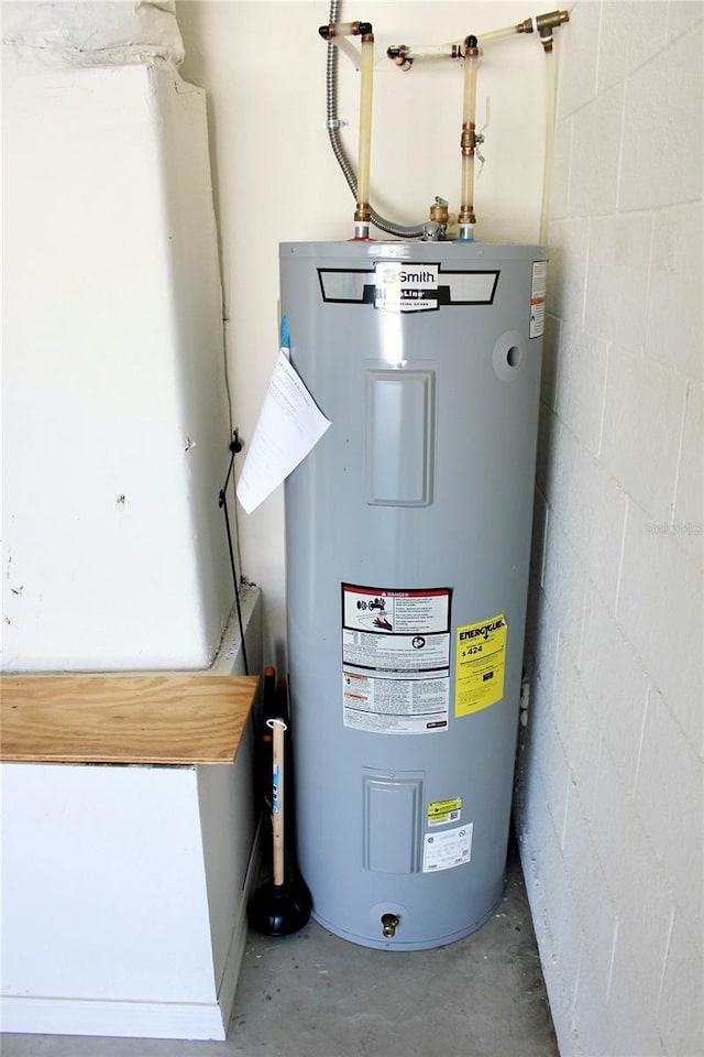 utilities with electric water heater