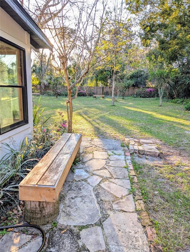 view of yard