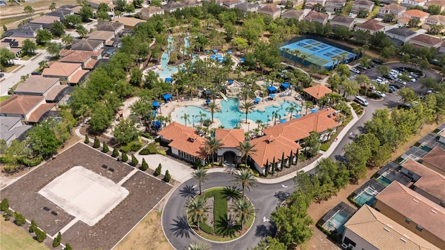 birds eye view of property featuring a residential view