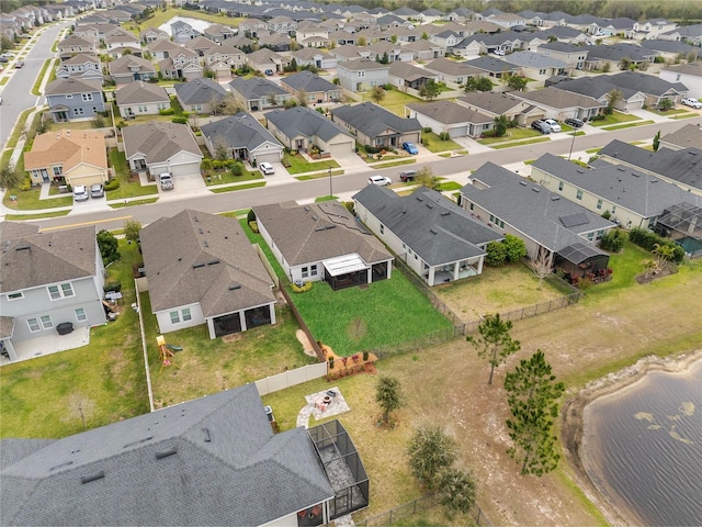 birds eye view of property featuring a residential view