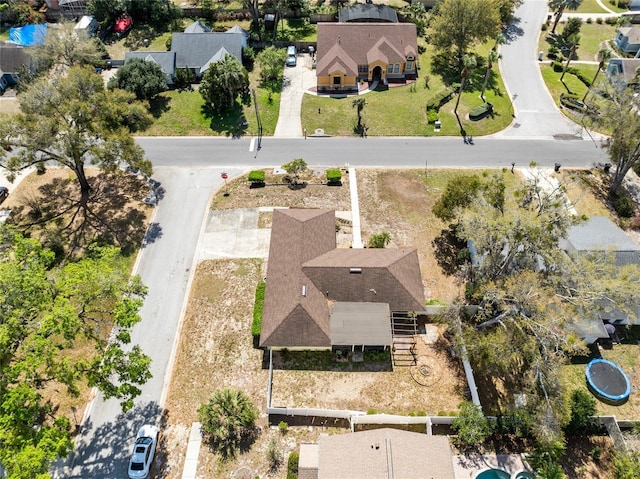 birds eye view of property featuring a residential view