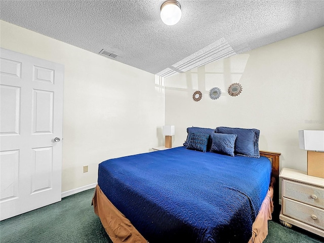 2040 Royal Bay Blvd Unit 30, Kissimmee, FL 34746 - bedroom featuring baseboards, a textured ceiling, visible vents, and carpet flooring