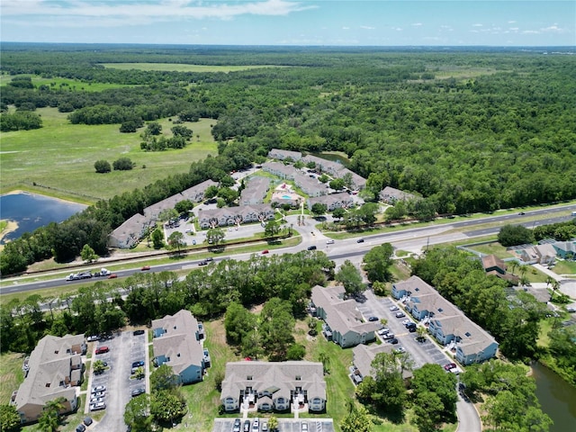 2040 Royal Bay Blvd Unit 30, Kissimmee, FL 34746 - aerial view featuring a water view, a residential view, and a view of trees