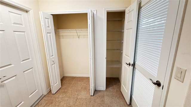 view of closet