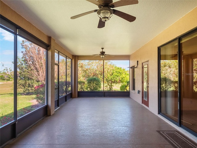 27307 Pine Straw Rd, Leesburg, FL 34748 - unfurnished sunroom featuring a wealth of natural light and visible vents