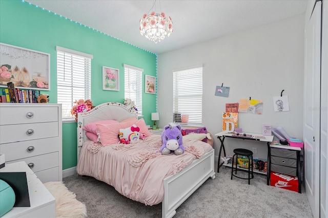 15724 Cutter Sail Pl, Winter Garden, FL 34787 - carpeted bedroom with a chandelier