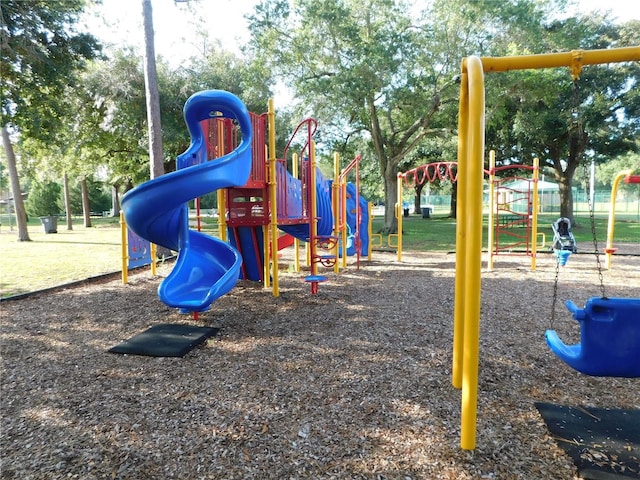 view of community playground