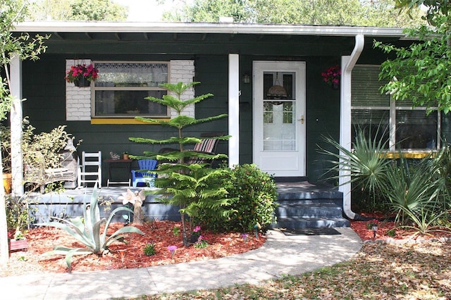 view of property entrance