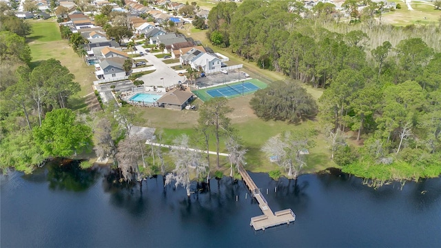 102 Ethan Ave, Davenport, FL 33897 - aerial overview of property's location featuring a nearby body of water and nearby suburban area