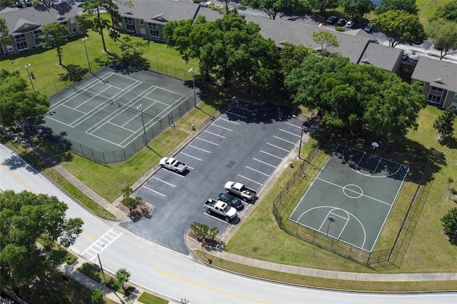 birds eye view of property featuring a residential view